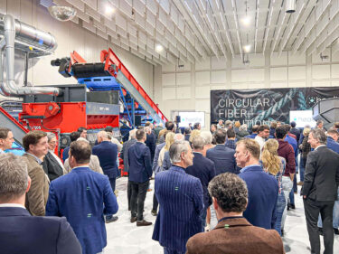 WEIMA shredder at Healix opening ceremony