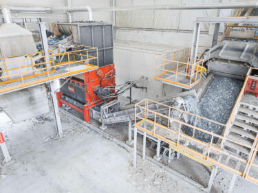 WEIMA PowerLine Shredder für Zementwerk Ersatzbrennstoff (EBS)