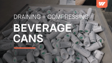 YouTube thumbnail of beverage can draining