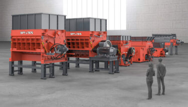 Six WEIMA machines in one hall with different drives