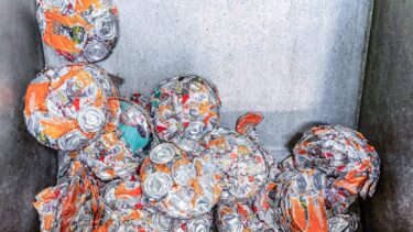 Bierdosen Presslinge bei New Belgium Brewing