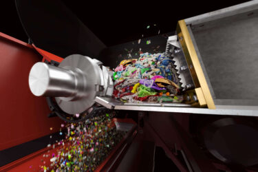 WEIMA WLK 1500 zerkleinert Ersatzbrennstoff