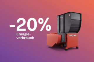 WL 4 mit einer - 20, um den gesunkenen Energie-Verbrauch zu veranschaulichen