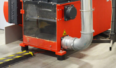 Extraction on a WEIMA shredder