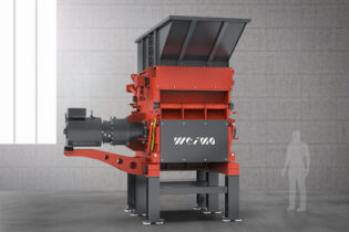 W8.15 PowerLine Shredder mit High-Torque Antrieb