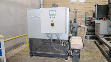WEIMA TH 1200 briquetting wood shavings