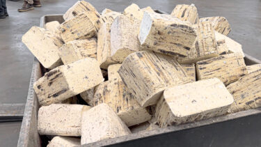 PU foam briquettes